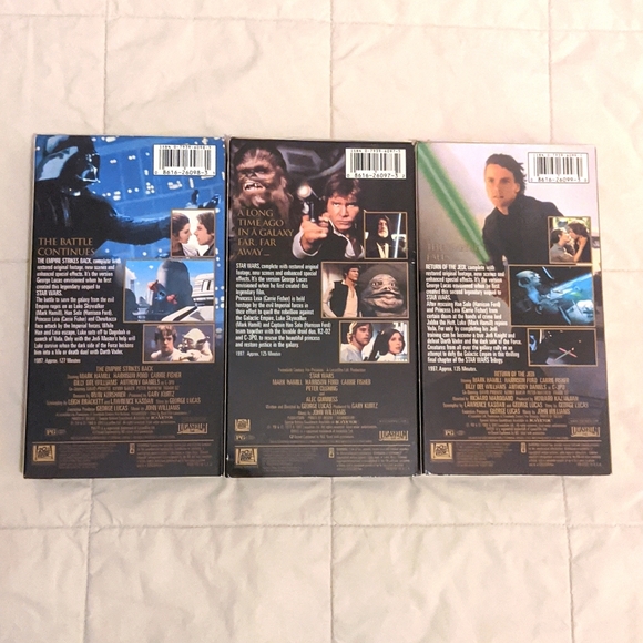Star Wars Trilogy Special Edition VHS tapes - Picture 12 of 15